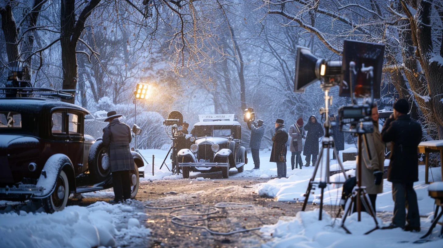 tournage hivernal