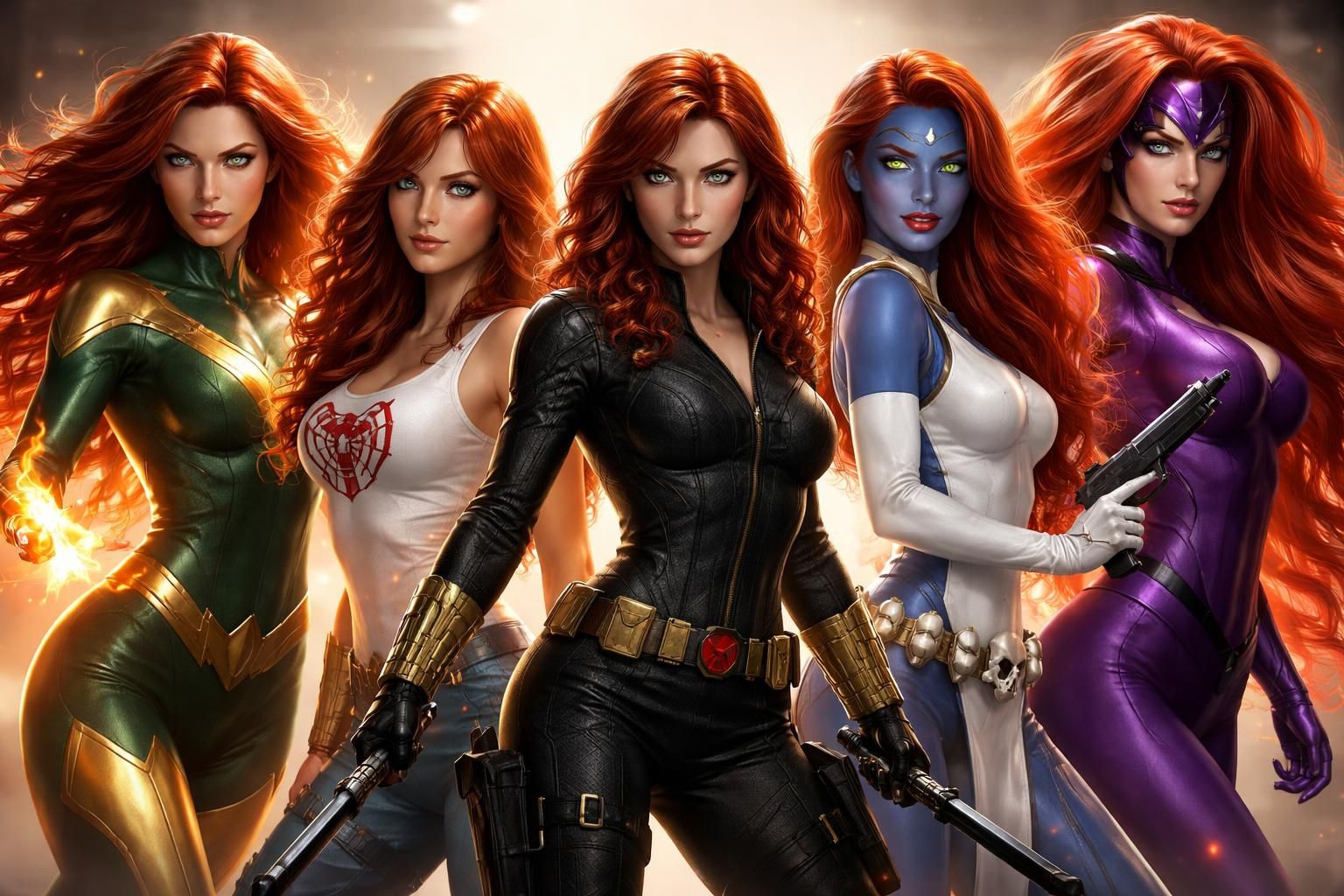 découvrez le top 5 des personnages féminins roux incontournables de l'univers marvel, leurs histoires captivantes et leurs pouvoirs uniques à connaître absolument.