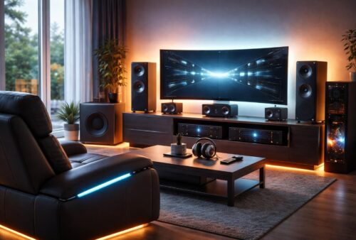 découvrez les accessoires indispensables pour transformer votre pc en un home cinéma et profiter d'un son exceptionnel chez vous. conseils et astuces pour un équipement audio optimal.