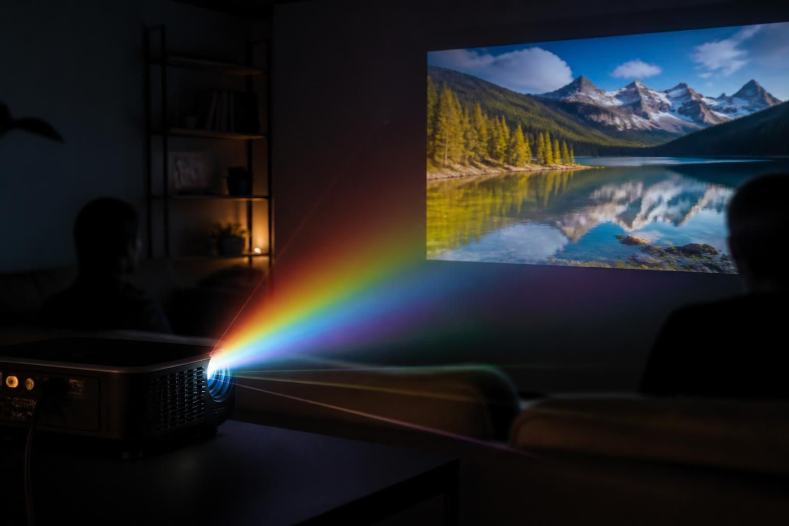 découvrez comment l'effet arc-en-ciel impacte la qualité d'image des vidéoprojecteurs et apprenez à l'optimiser pour une expérience visuelle optimale.